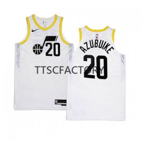 Camiseta Hombre Utah Jazz Udoka Azubuike 20 Nike 2022-23 Association Edition Blanco Swingman